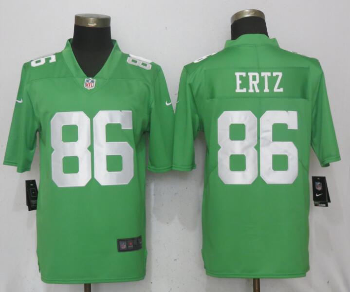 Men Philadelphia Eagles #86 Ertz Wentz Green Vapor Untouchable Nike Limited NFL Jerseys->boston bruins->NHL Jersey